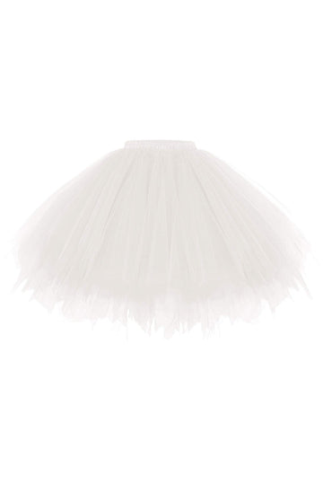 Halloween Tutu Enagua de tul de los años 50